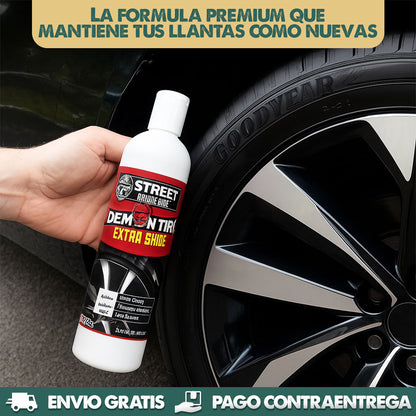 Demon Tire | Brillo profundo para tu carro