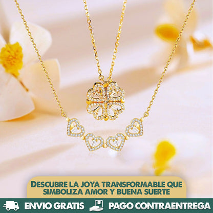 PendantLove Lucky | Pendiente transformable de Trebol o Corazón