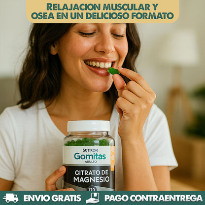 Gomitas Citrato de Magnesio | Recupera tu energía y vitalidad