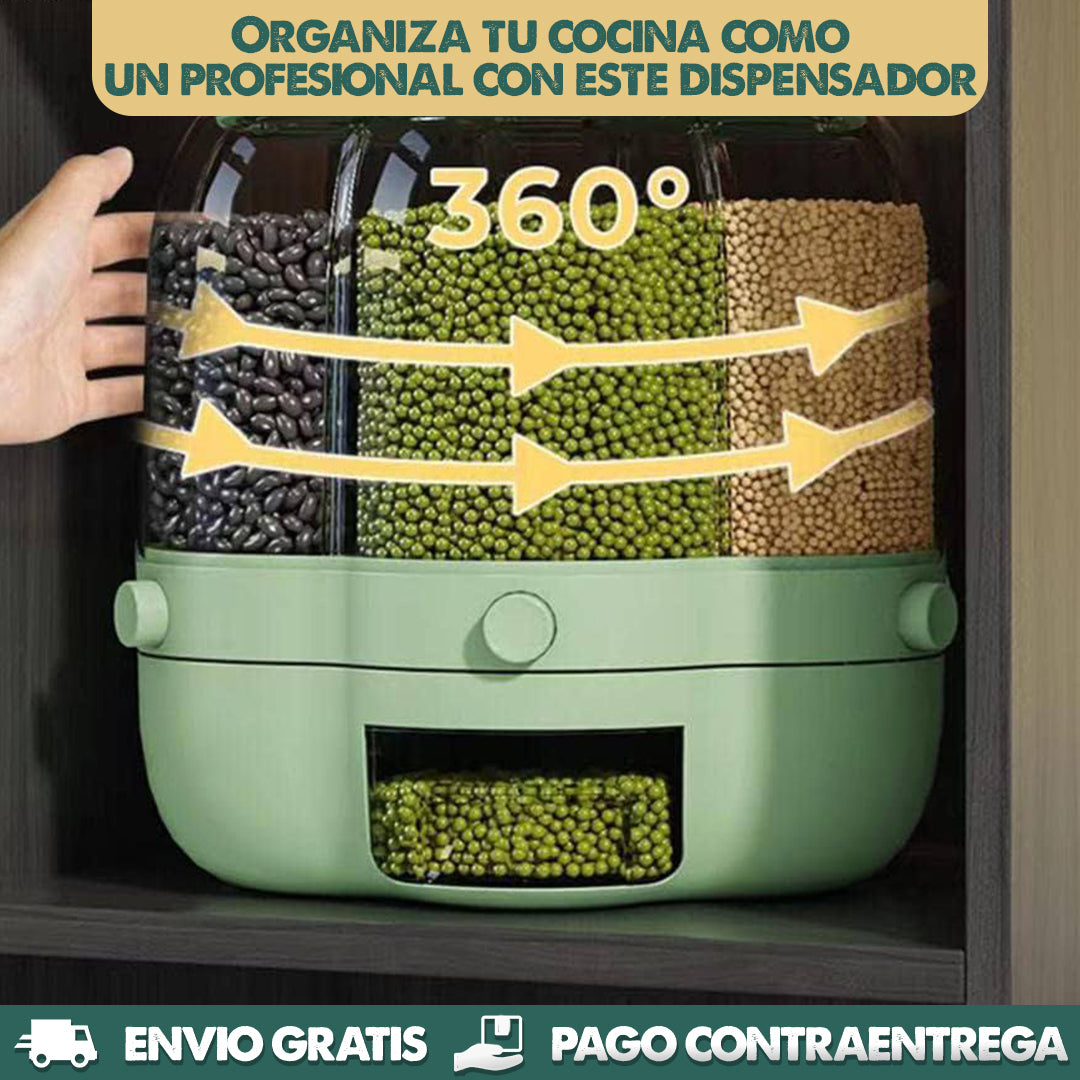 OrdenGrain – Sistema giratorio para arroz y legumbres