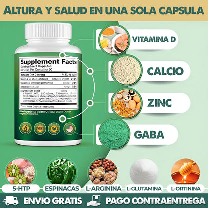HIGH GROWTH | Crece hasta +8cm de Altura