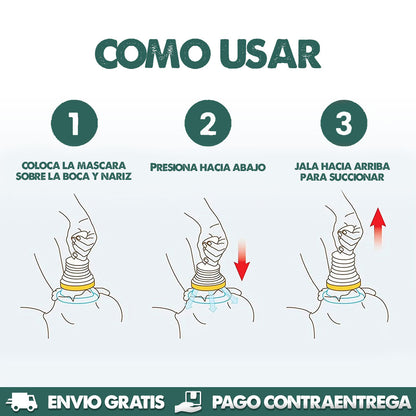 LifeVac | Dispositivo Anti Asfixia Familiar 🎁 REGALO: 2 caretas