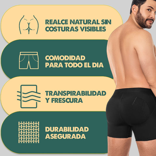 IceSilk Pro – Boxer masculino con compresión y realce