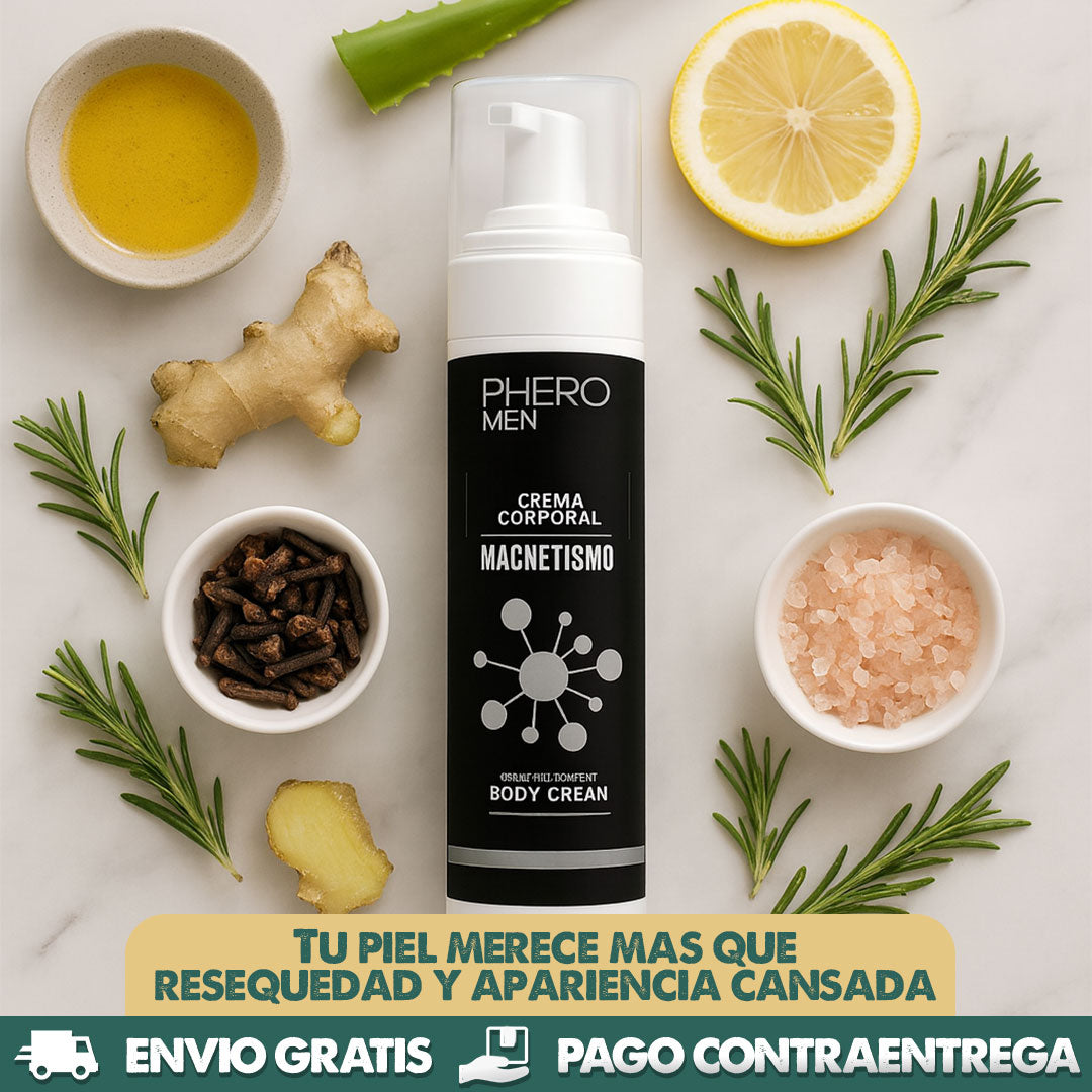 PHERO MEN | Crema Corporal con Aroma Seductor
