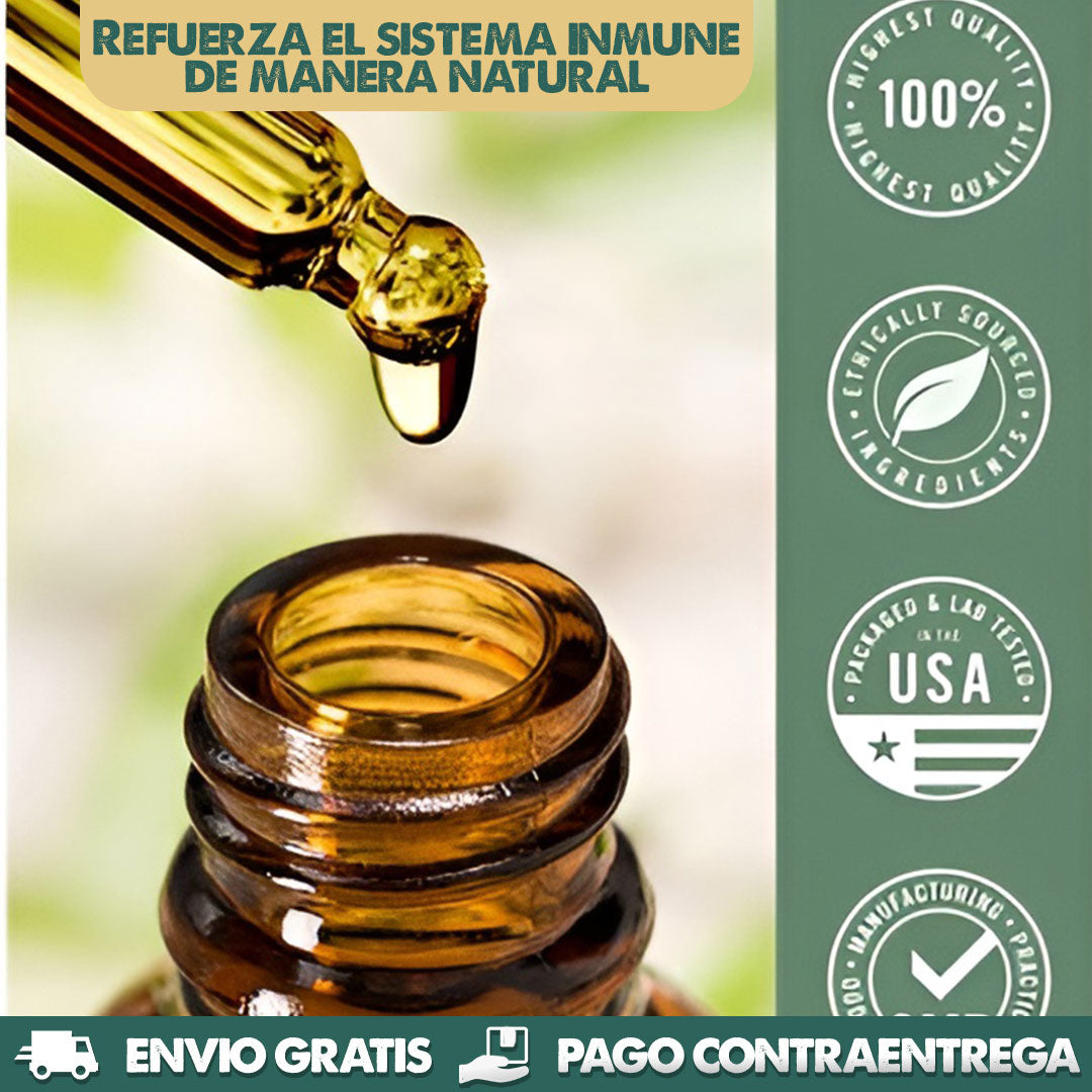 Organic Oil of Oregano | Refuerza el sistema inmune de manera natural