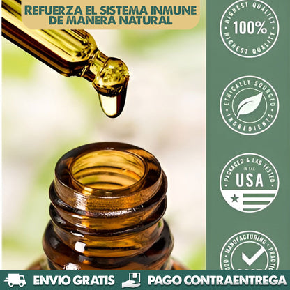 Organic Oil of Oregano | Refuerza el sistema inmune de manera natural