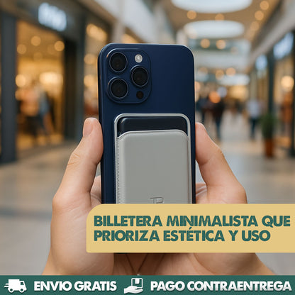 Billetera Magnética | Guarda tus tarjetas con estilo y comodidad