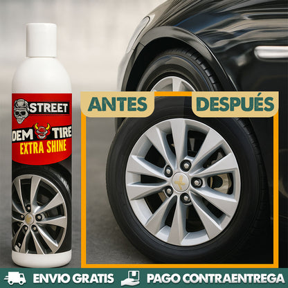 Demon Tire | Brillo profundo para tu carro