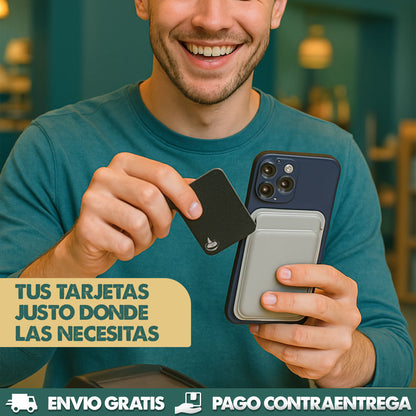 Billetera Magnética | Guarda tus tarjetas con estilo y comodidad