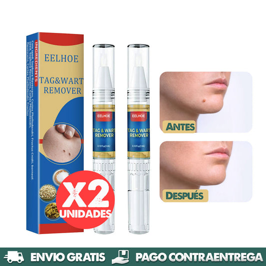 ¡Elimina Verrugas Rápido y Sin Dolor! | Lápiz Removedor Profesional x2 UNIDADES ✨
